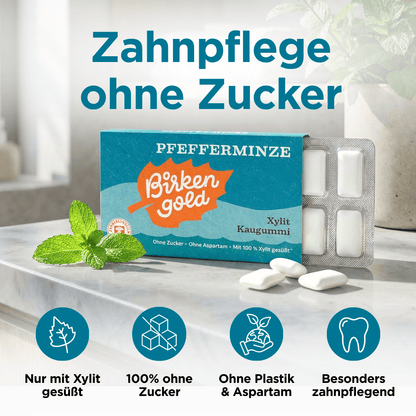 Xylit Kaugummi Pfefferminze