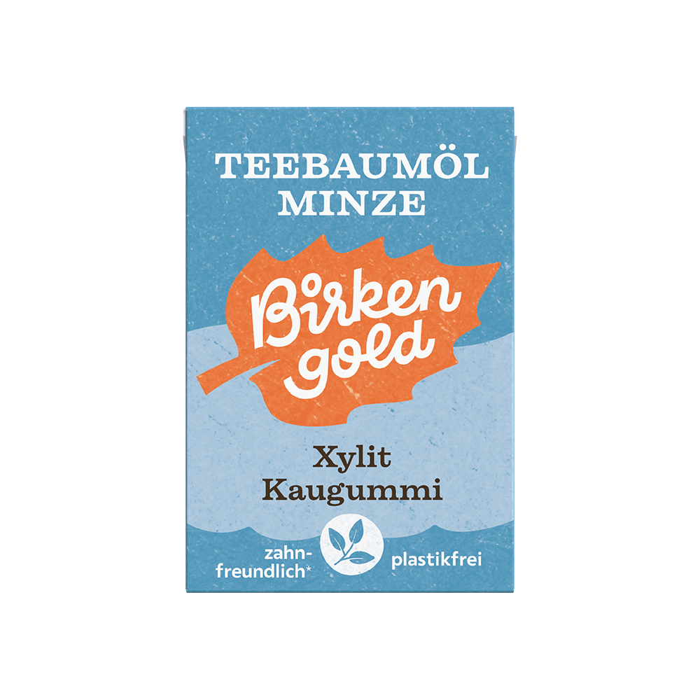 Xylit Kaugummi Teebaumöl Minze
