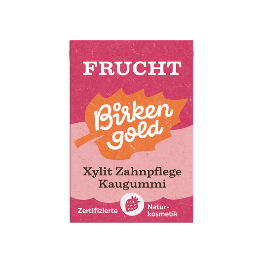 Xylit Zahnpflege Kaugummi Frucht