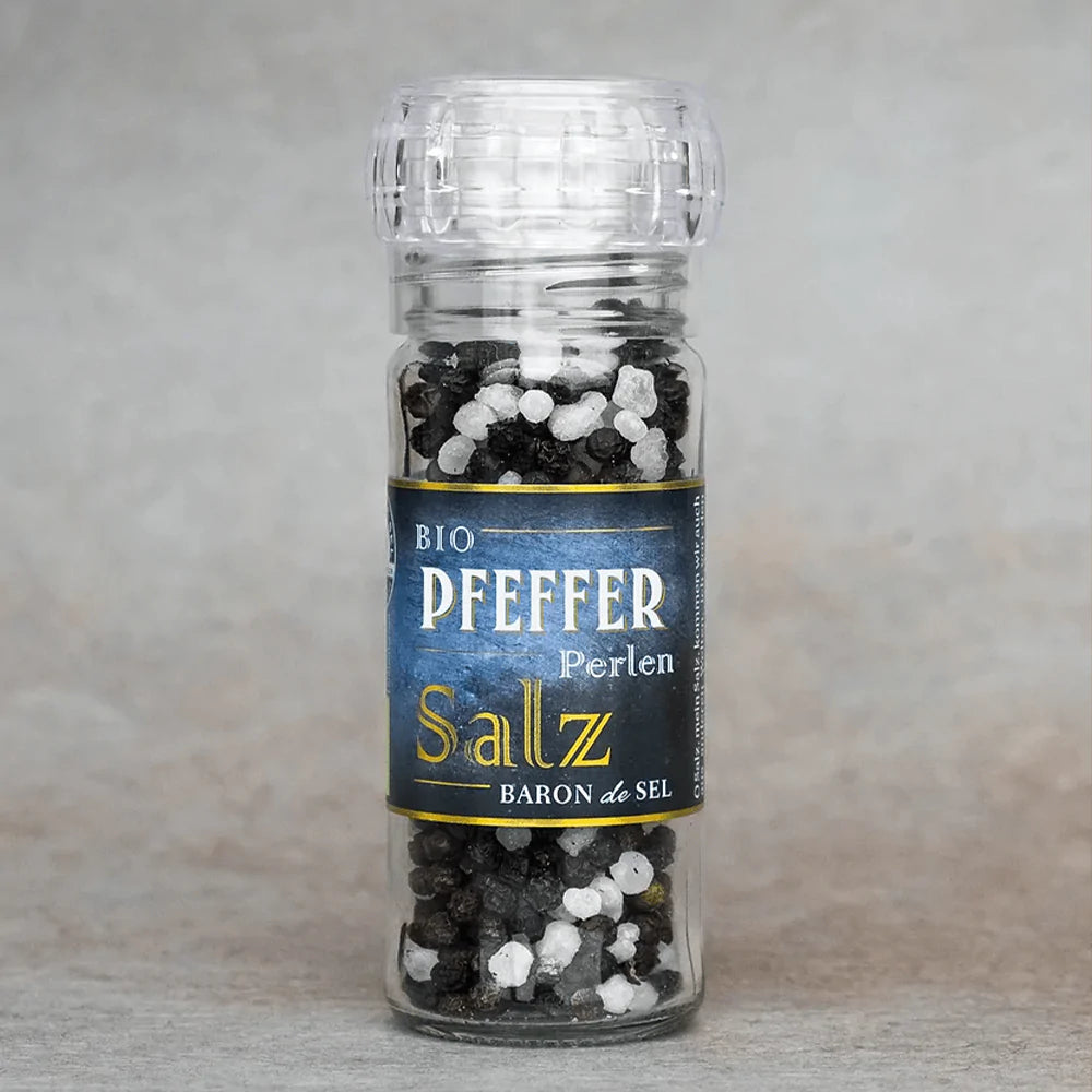 Bio Pfeffer Perlensalz von Baron de Sel